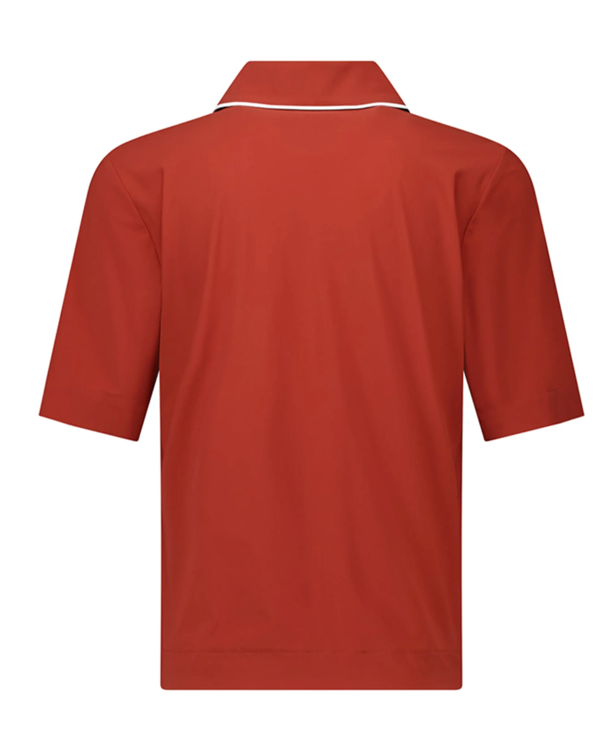 Dames polo brique