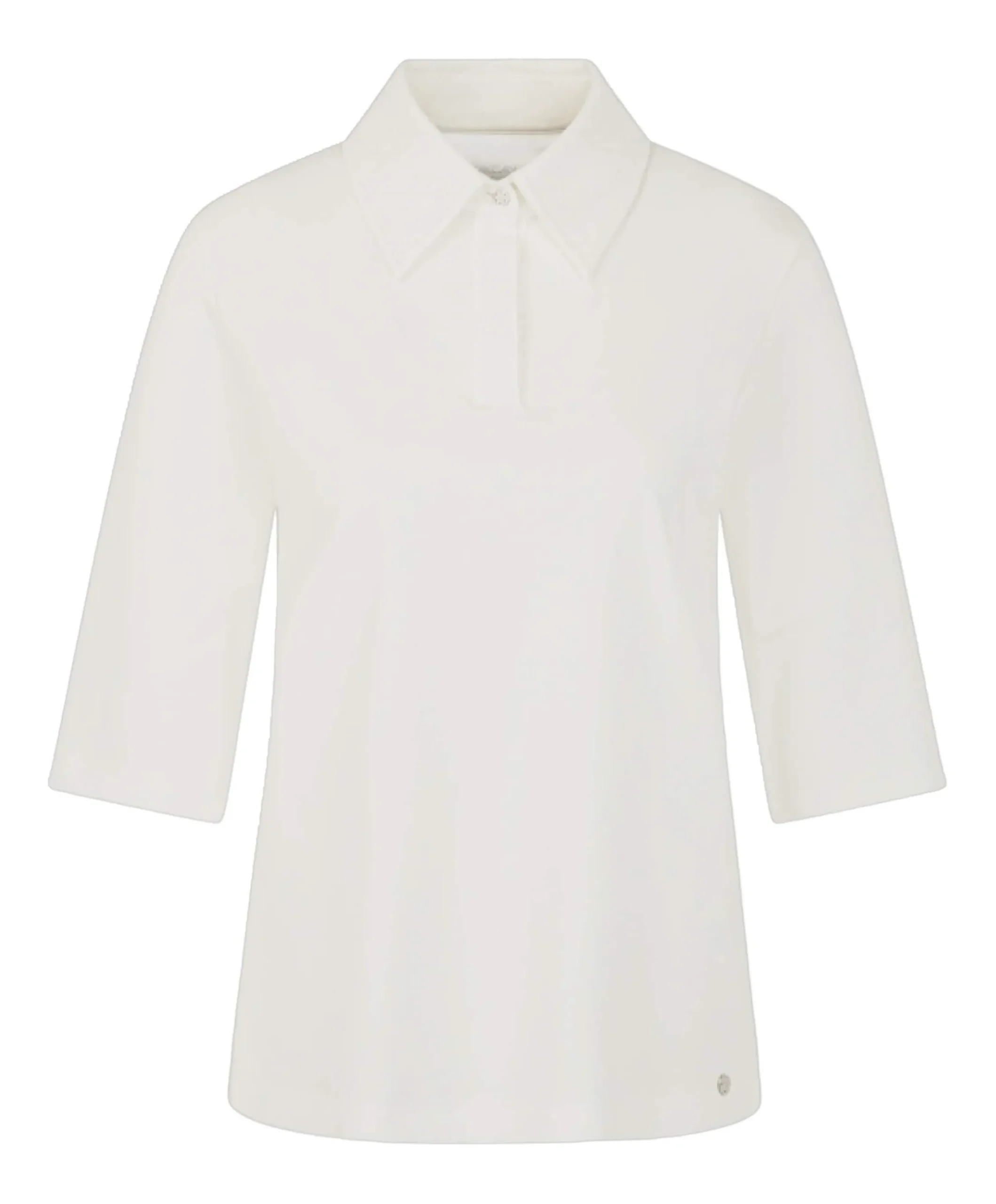 Dames polo ecru