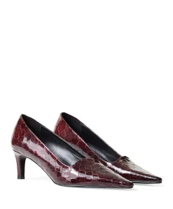 dames pumps bordeaux