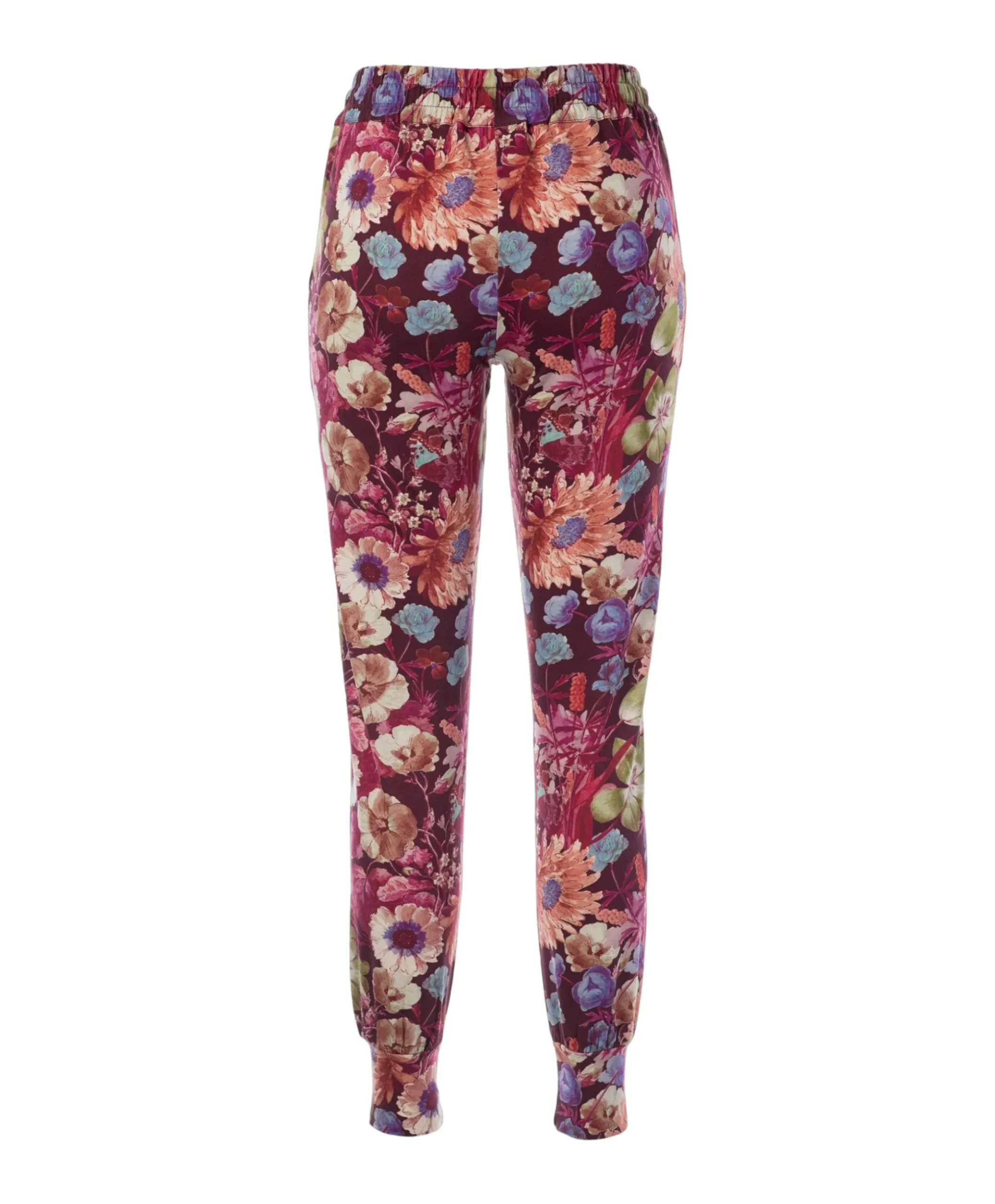 Dames pyjamabroek bordeaux