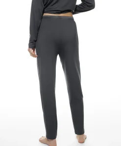 Dames pyjamabroek grijs