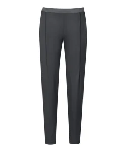 Dames pyjamabroek grijs