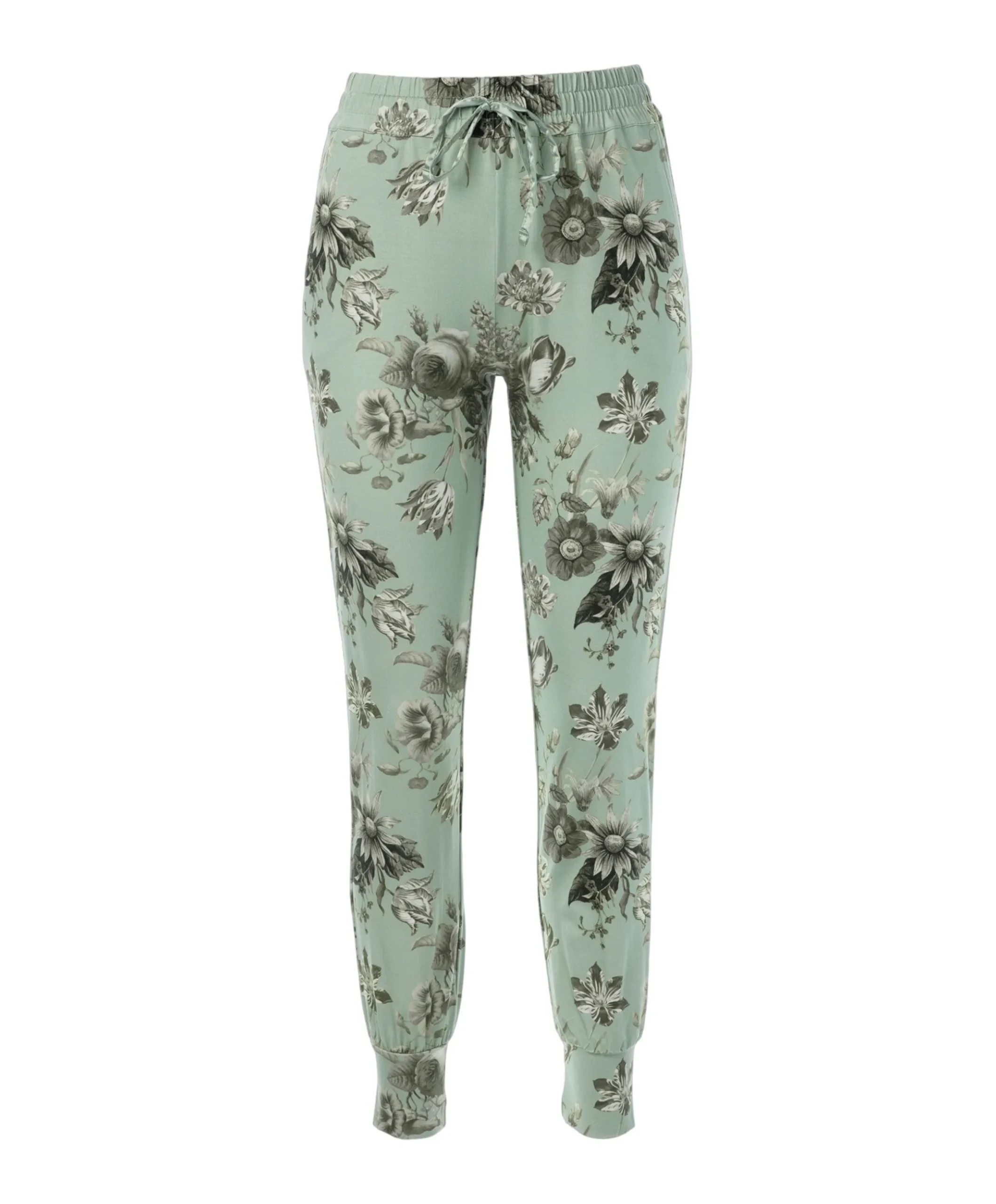 Dames pyjamabroek groen