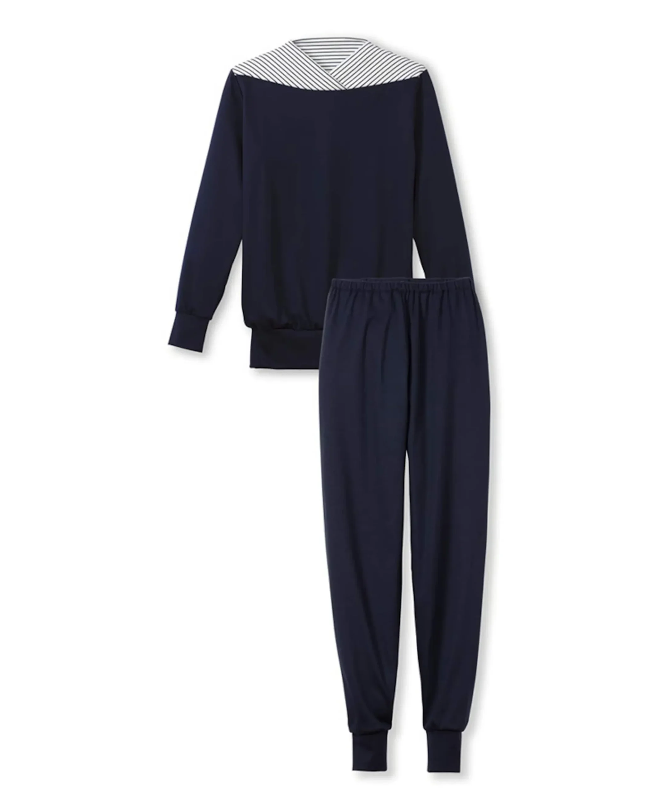 Dames pyjamaset blauw