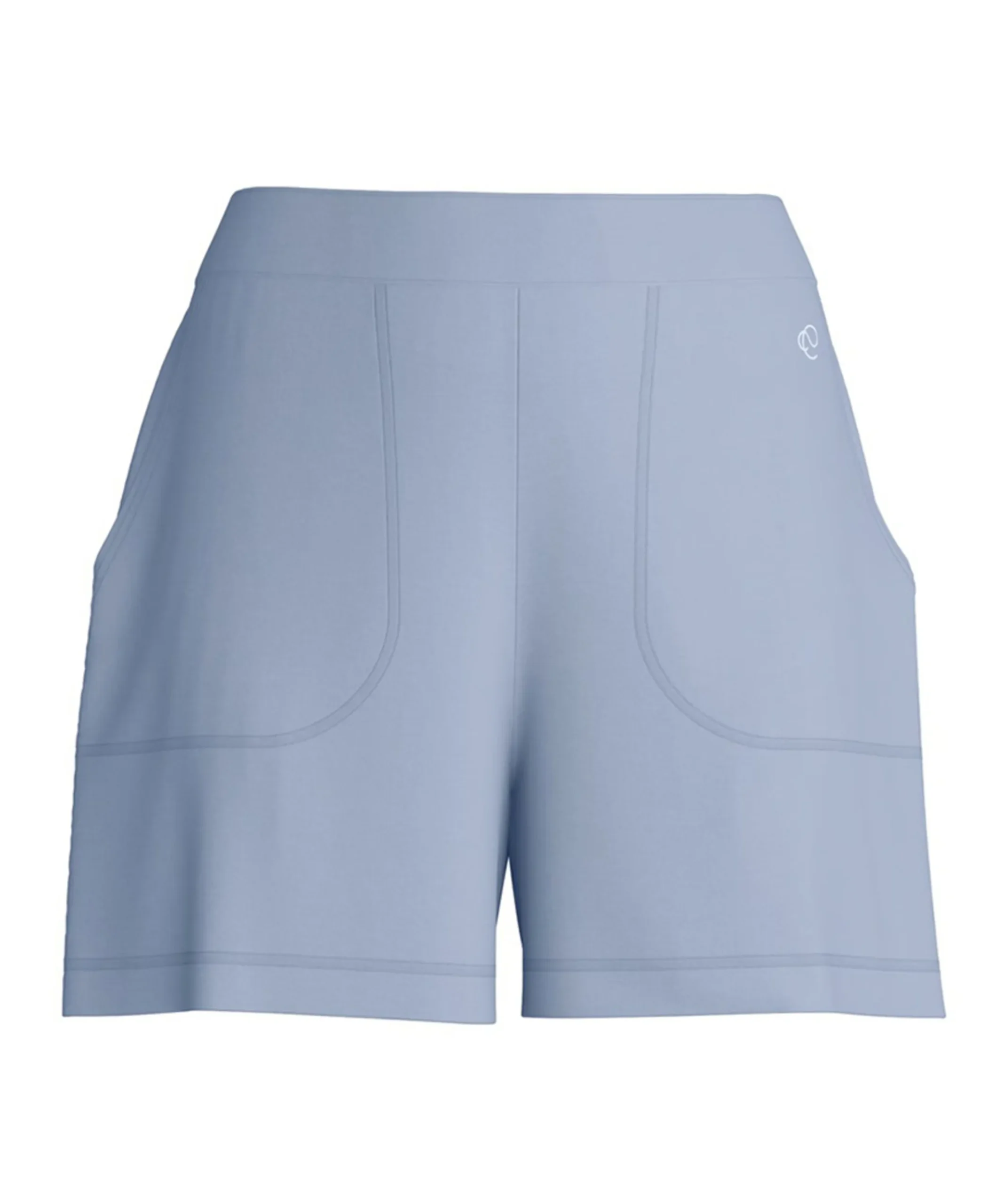 Dames pyjamashorts blauw