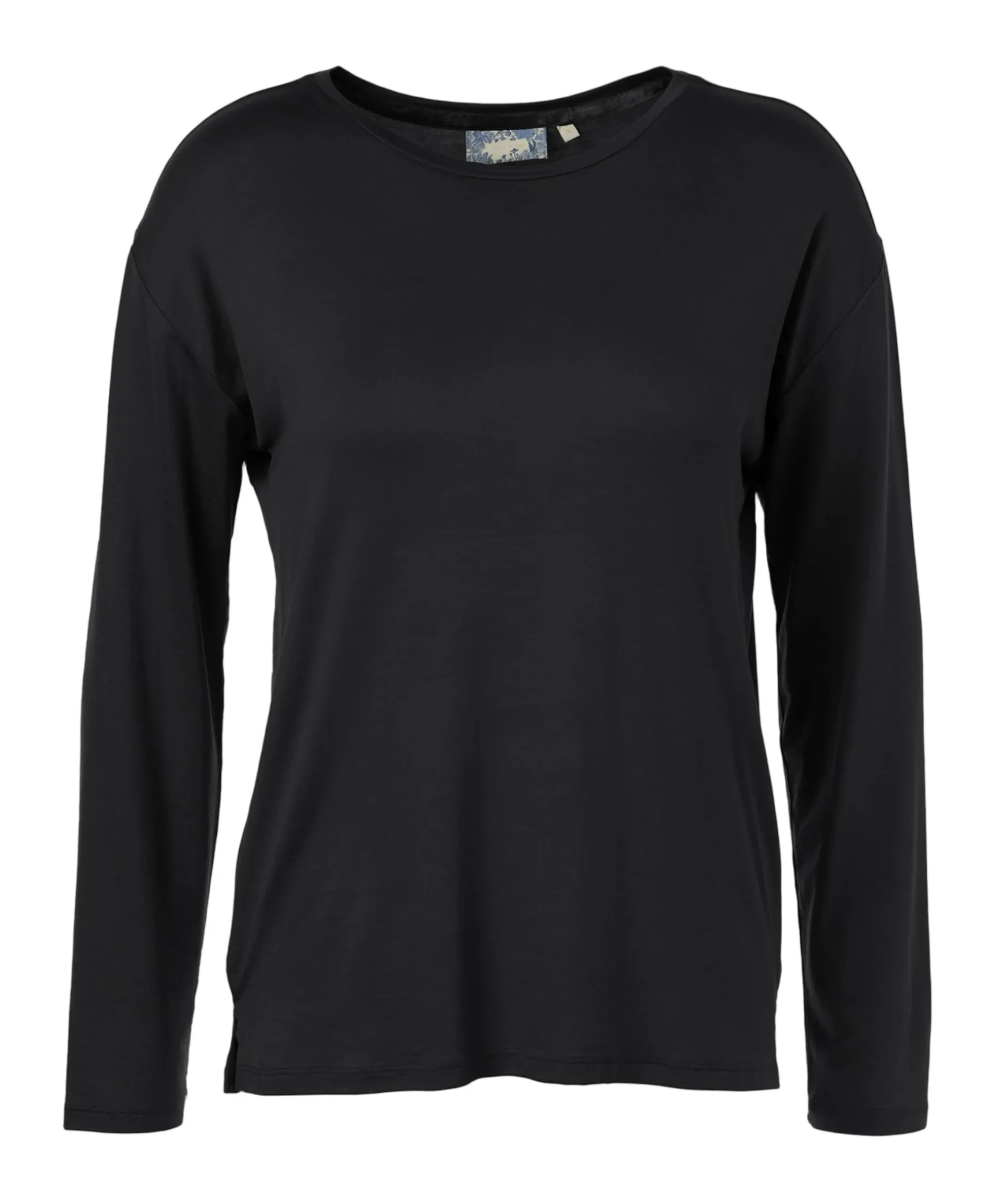 Dames pyjamatop blauw
