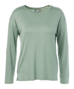 Dames pyjamatop groen