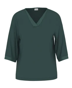 Dames pyjamatop groen