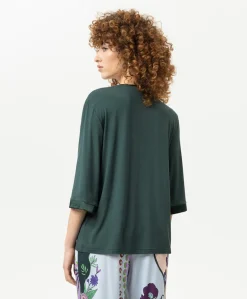 Dames pyjamatop groen