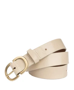 Dames riem beige