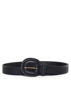 Dames riem zwart