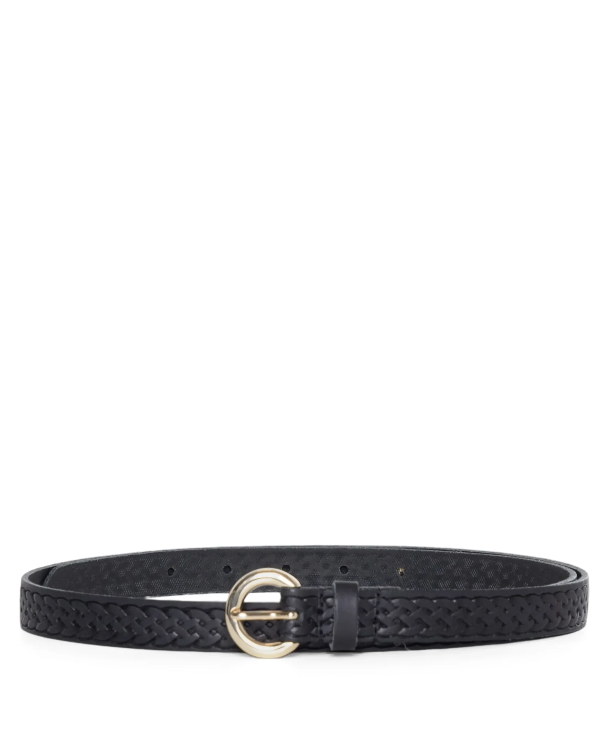 Dames riem zwart
