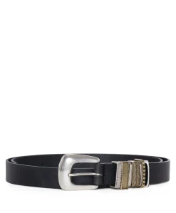 Dames riem zwart