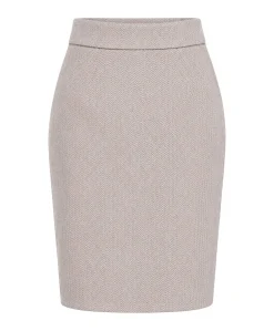Dames rok beige