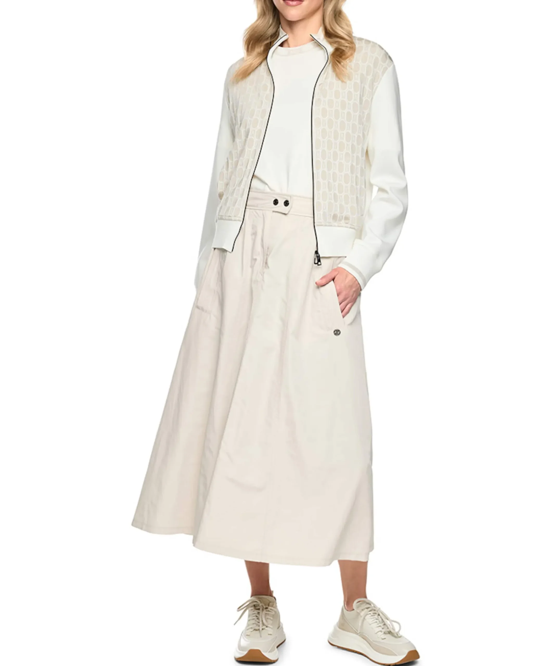 Dames rok beige