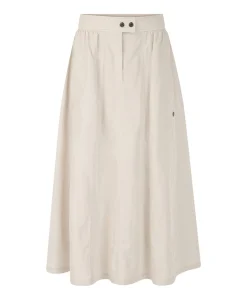 Dames rok beige
