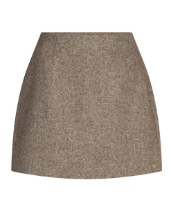 Dames rok beige