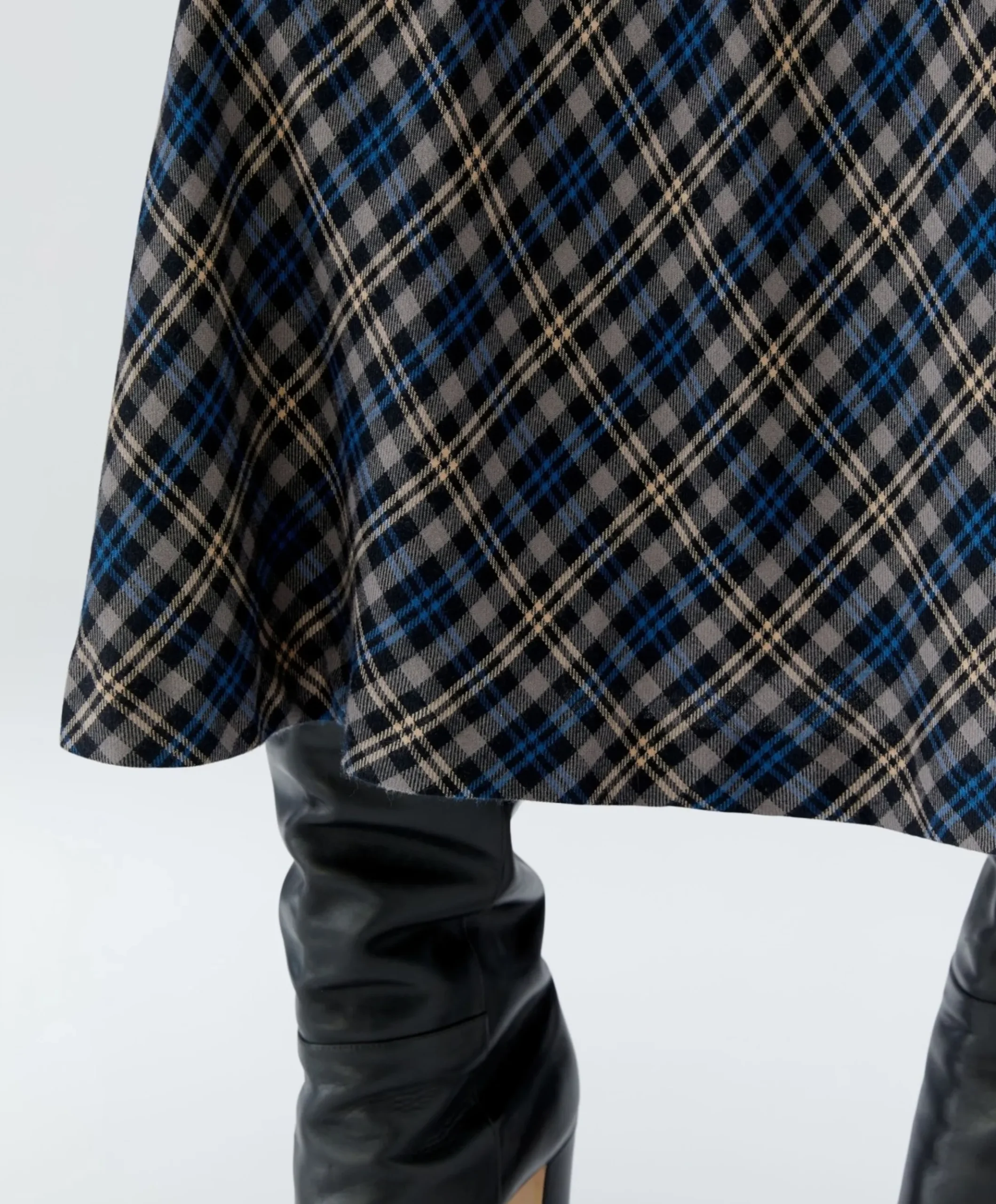 Dames rok blauw