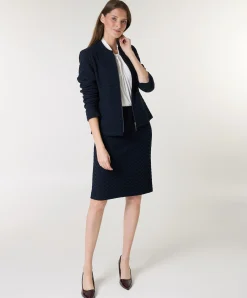 Dames rok blauw