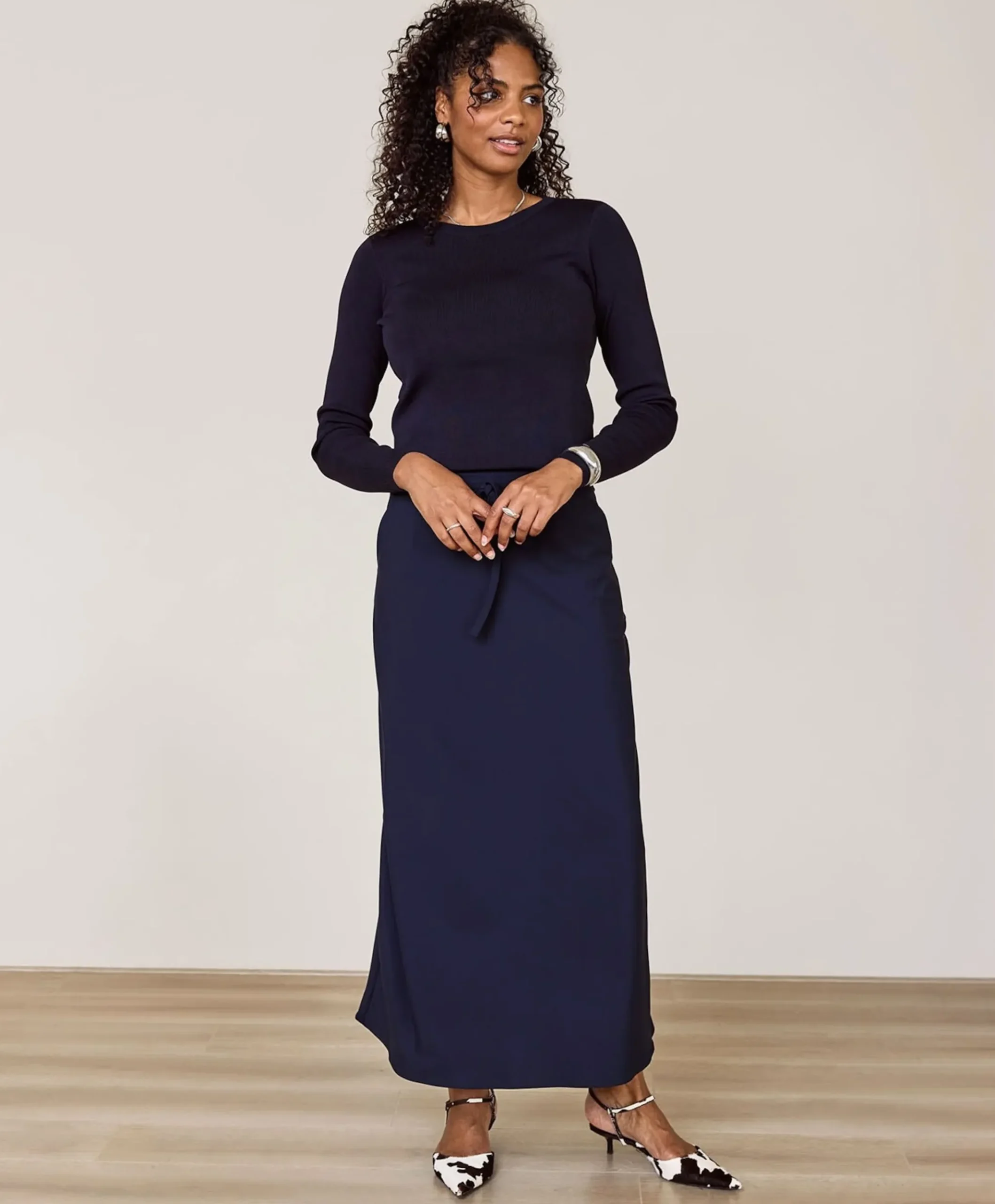 Dames rok blauw