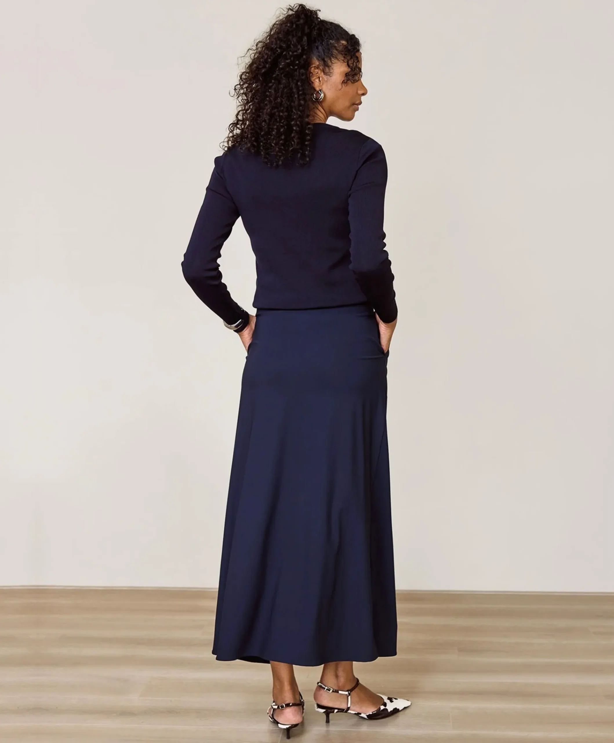 Dames rok blauw