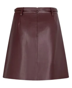 Dames rok bordeaux