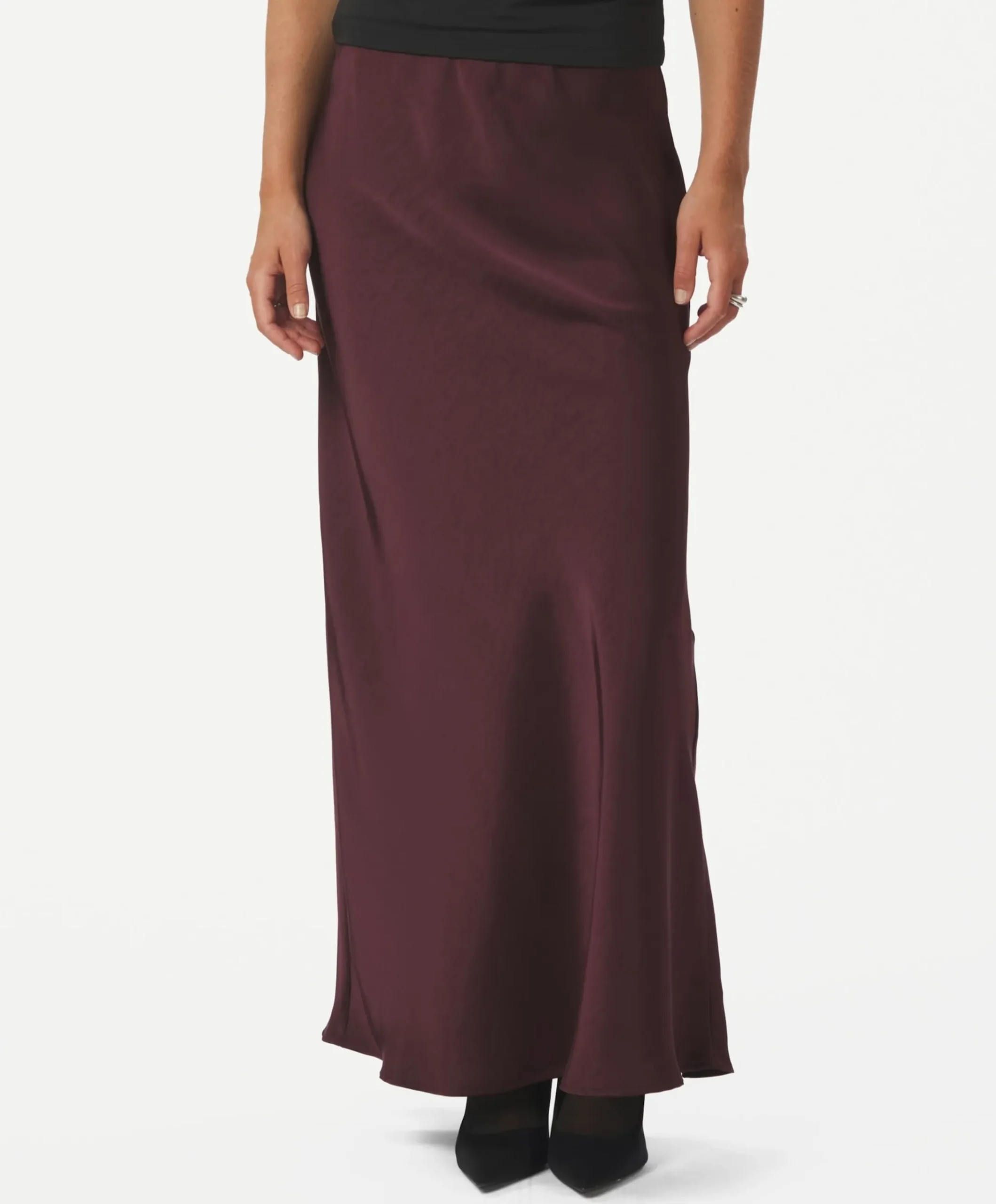 Dames rok bordeaux
