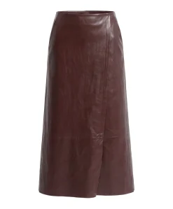 Dames rok bordeaux