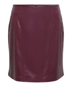 Dames rok bordeaux