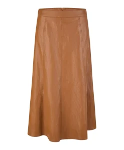 Dames rok bruin