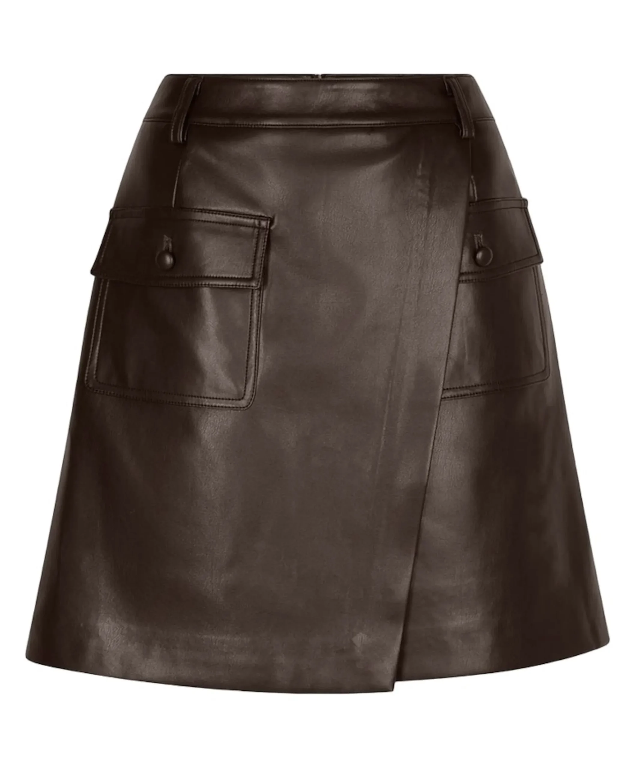 Dames rok bruin