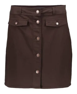 Dames rok bruin