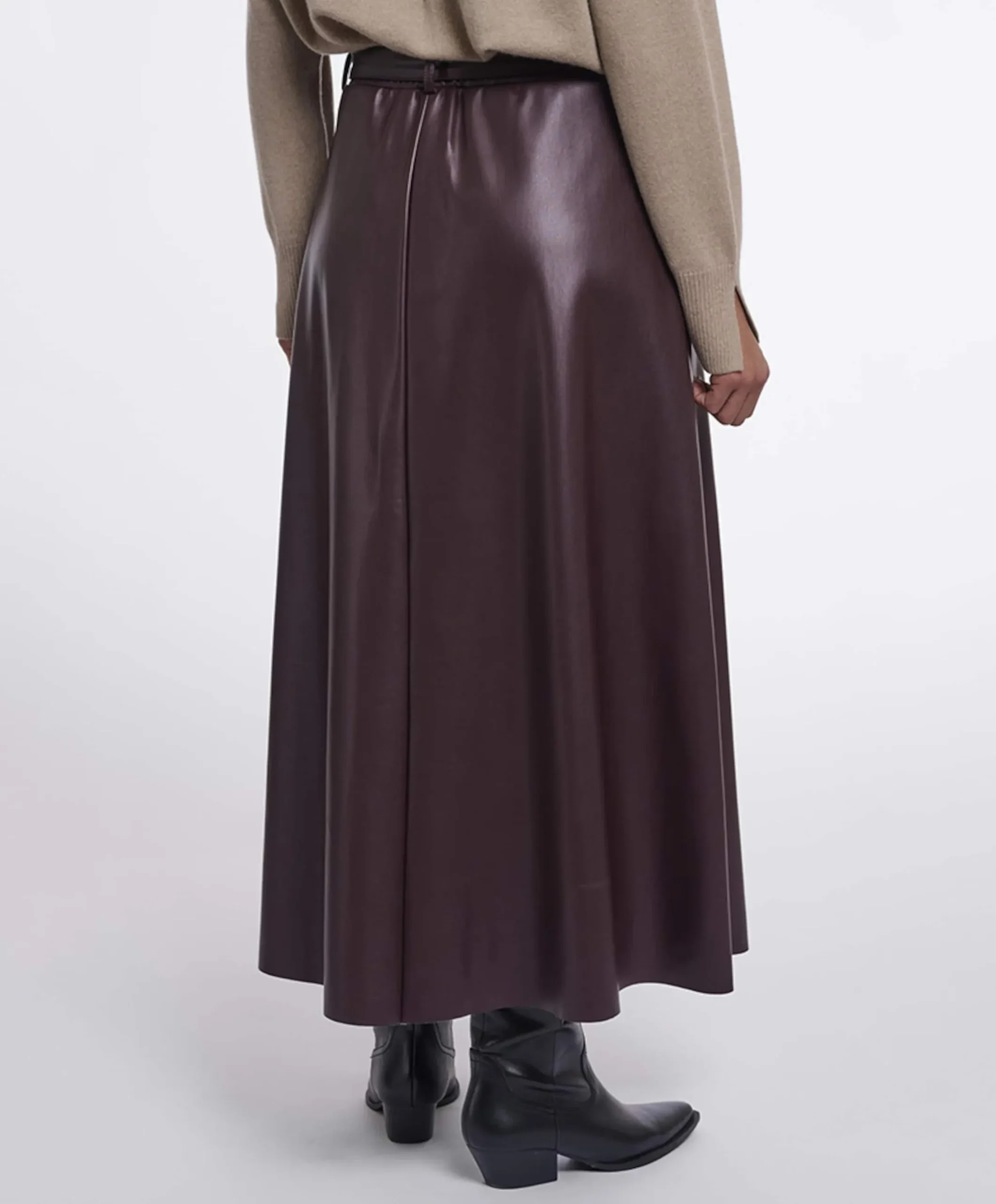 Dames rok bruin