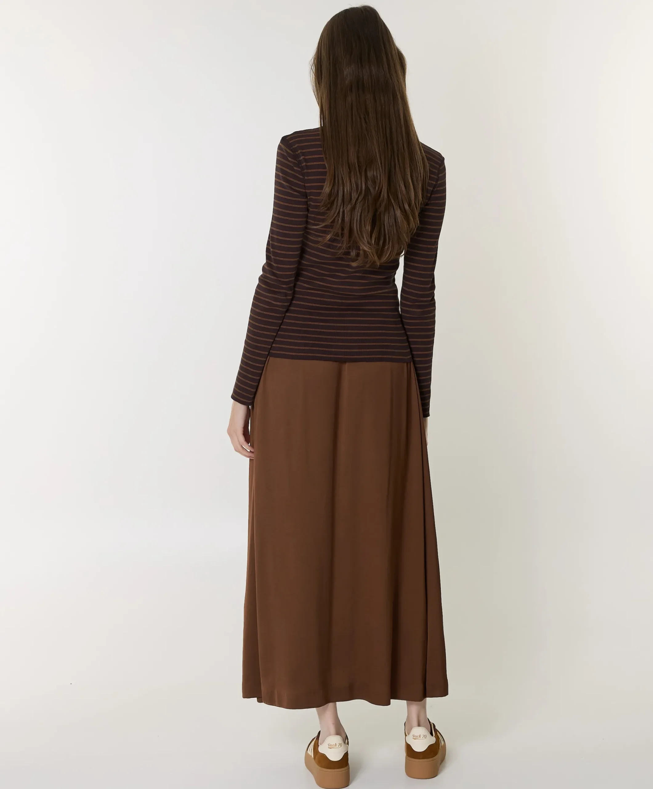 Dames rok bruin