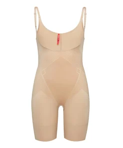 Dames shapewear body beige