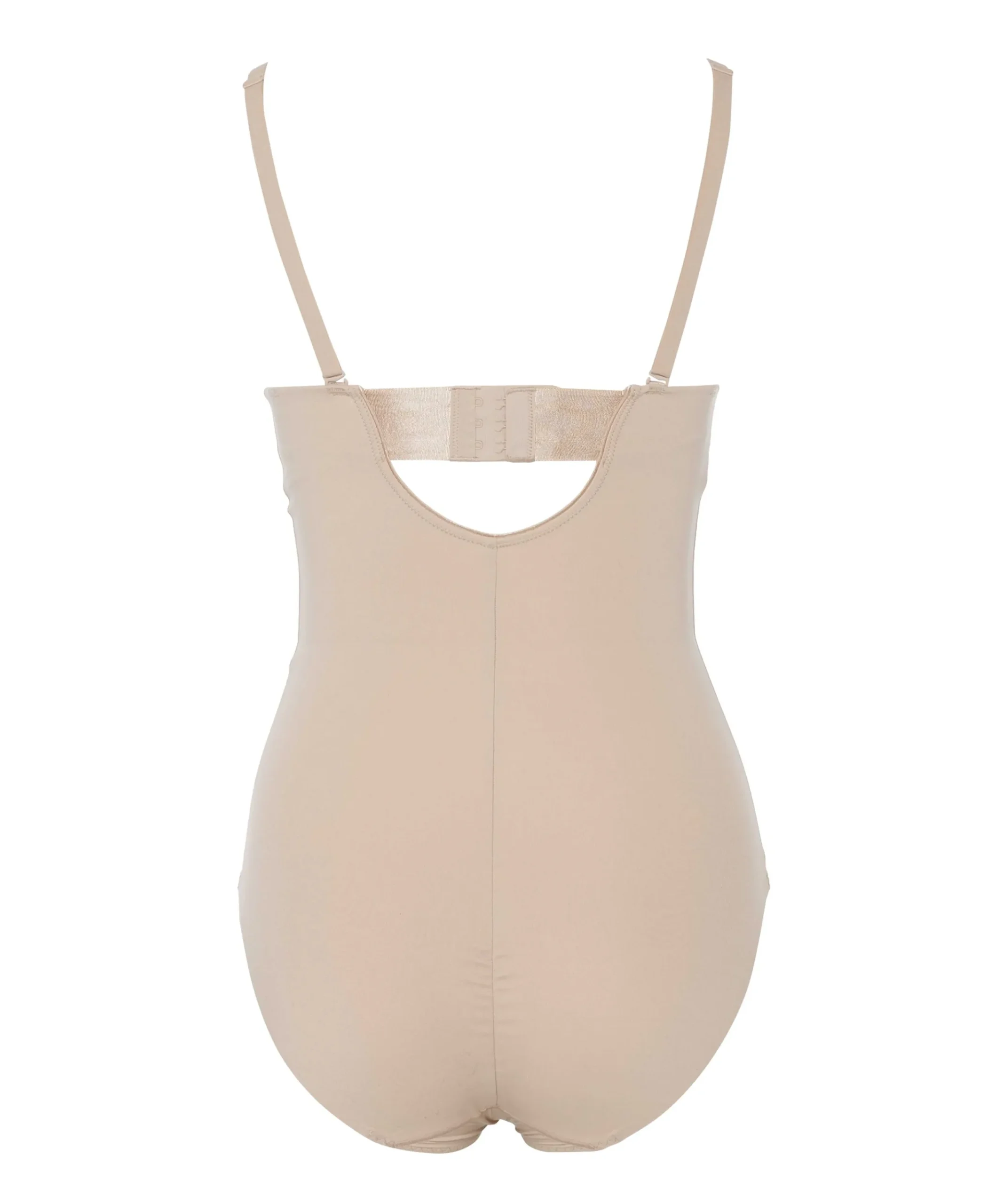 Dames shapewear body beige