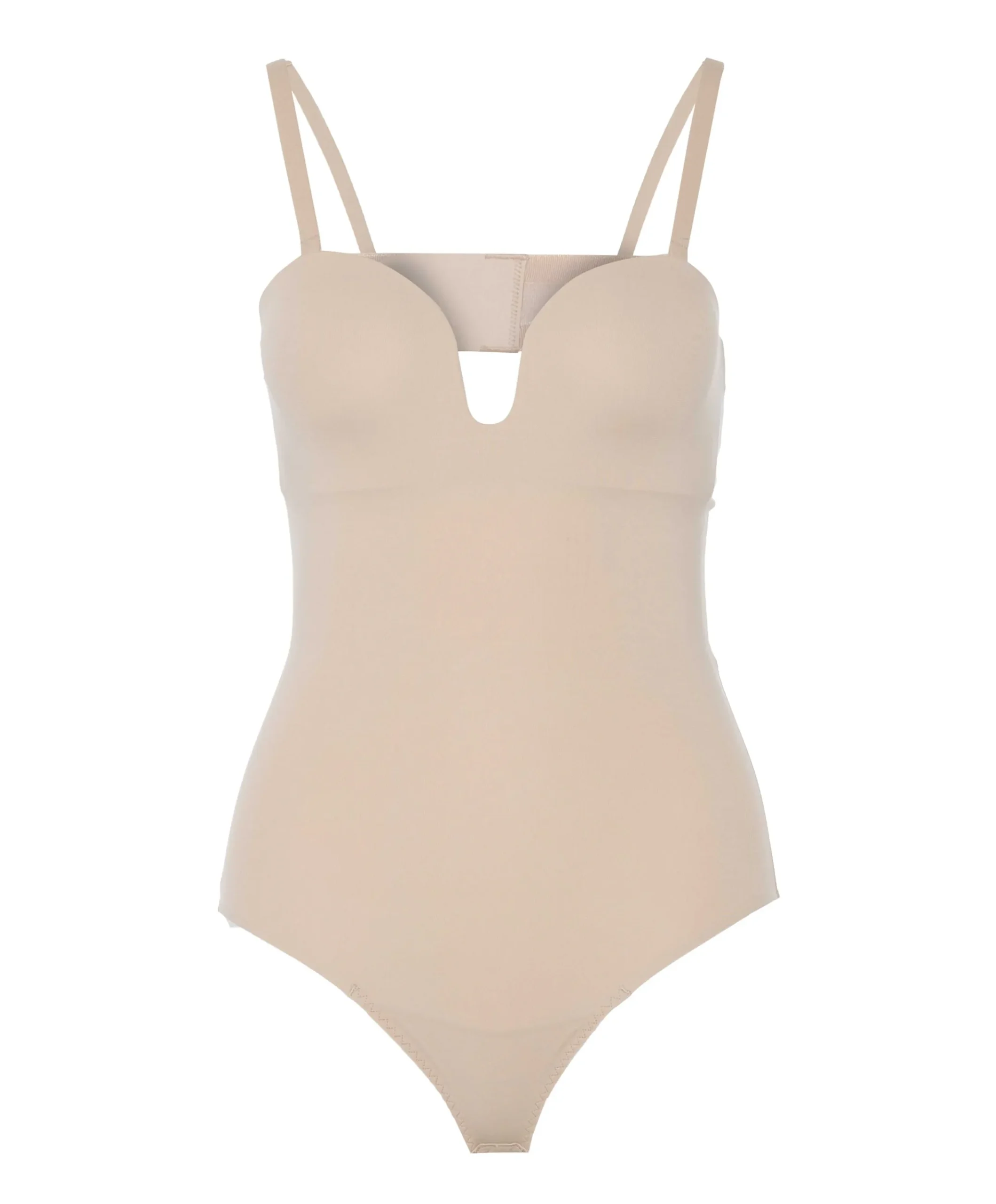 Dames shapewear body beige