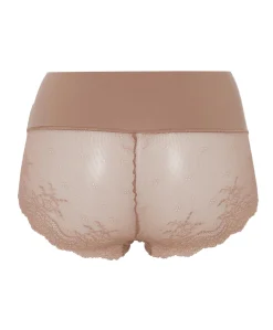 Dames shapewear slip bruin