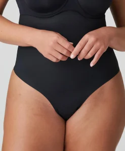 Dames shapewear slip zwart