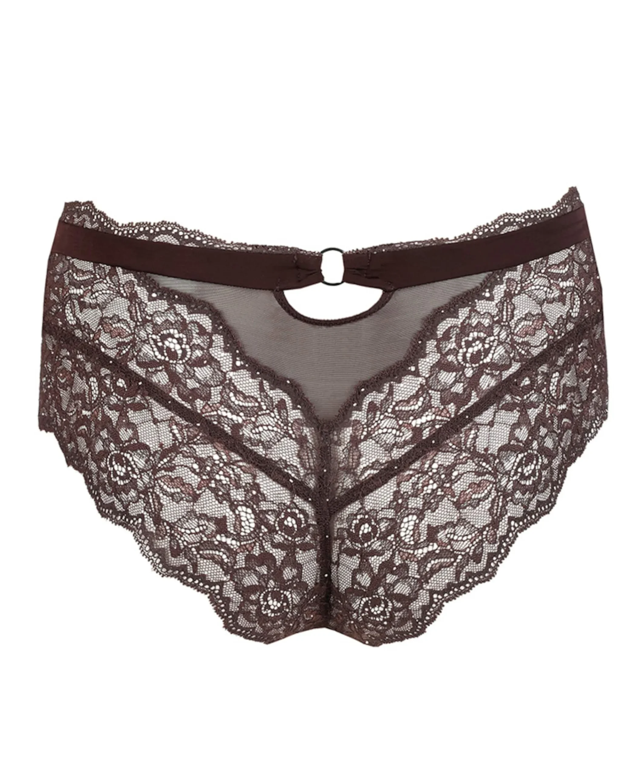 Dames shorts bruin