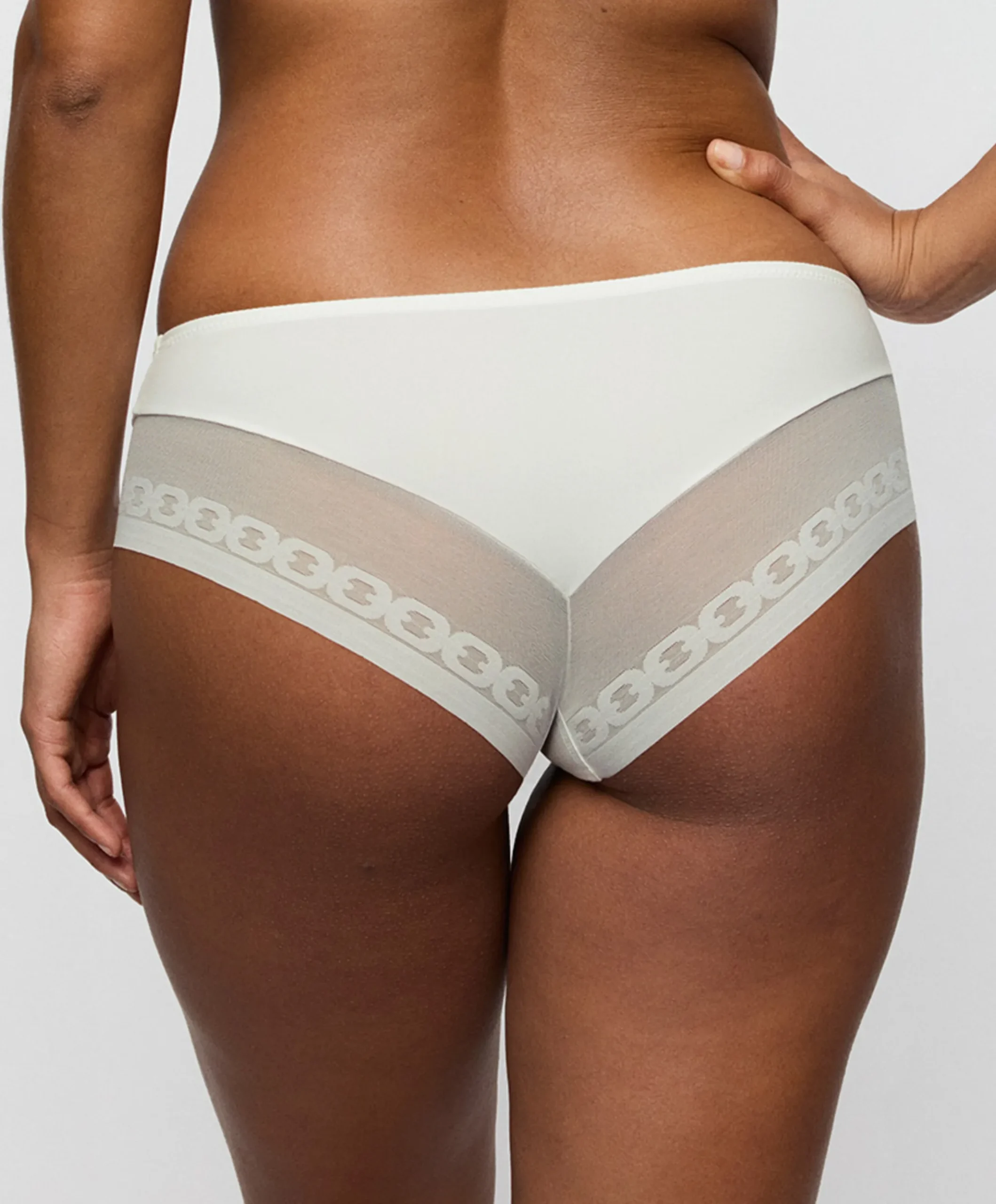 Dames shorts ecru
