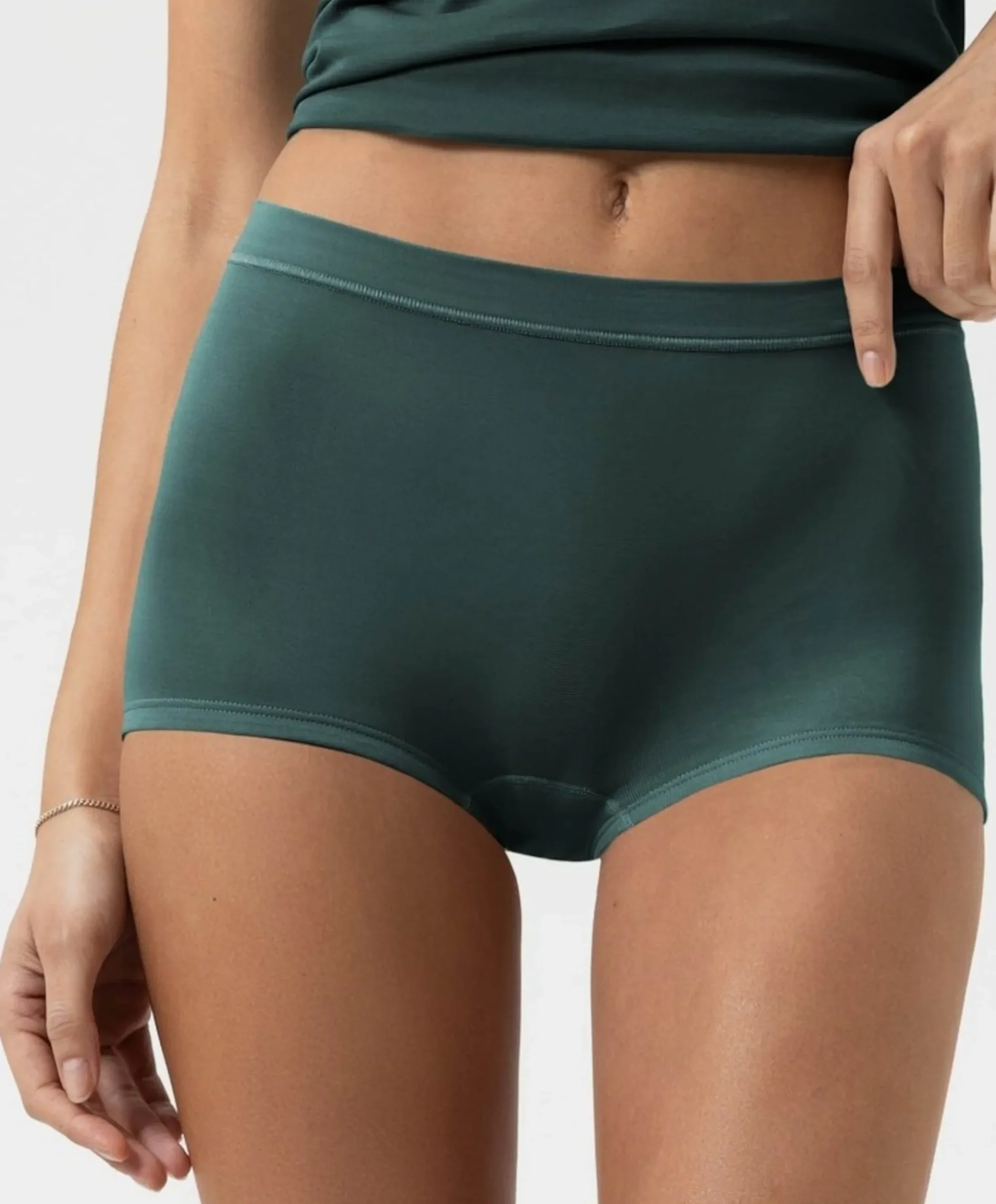 Dames shorts groen