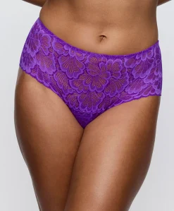 Dames shorts paars