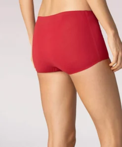 Dames shorts rood