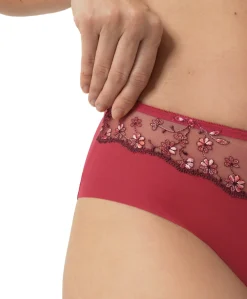 Dames shorts rood