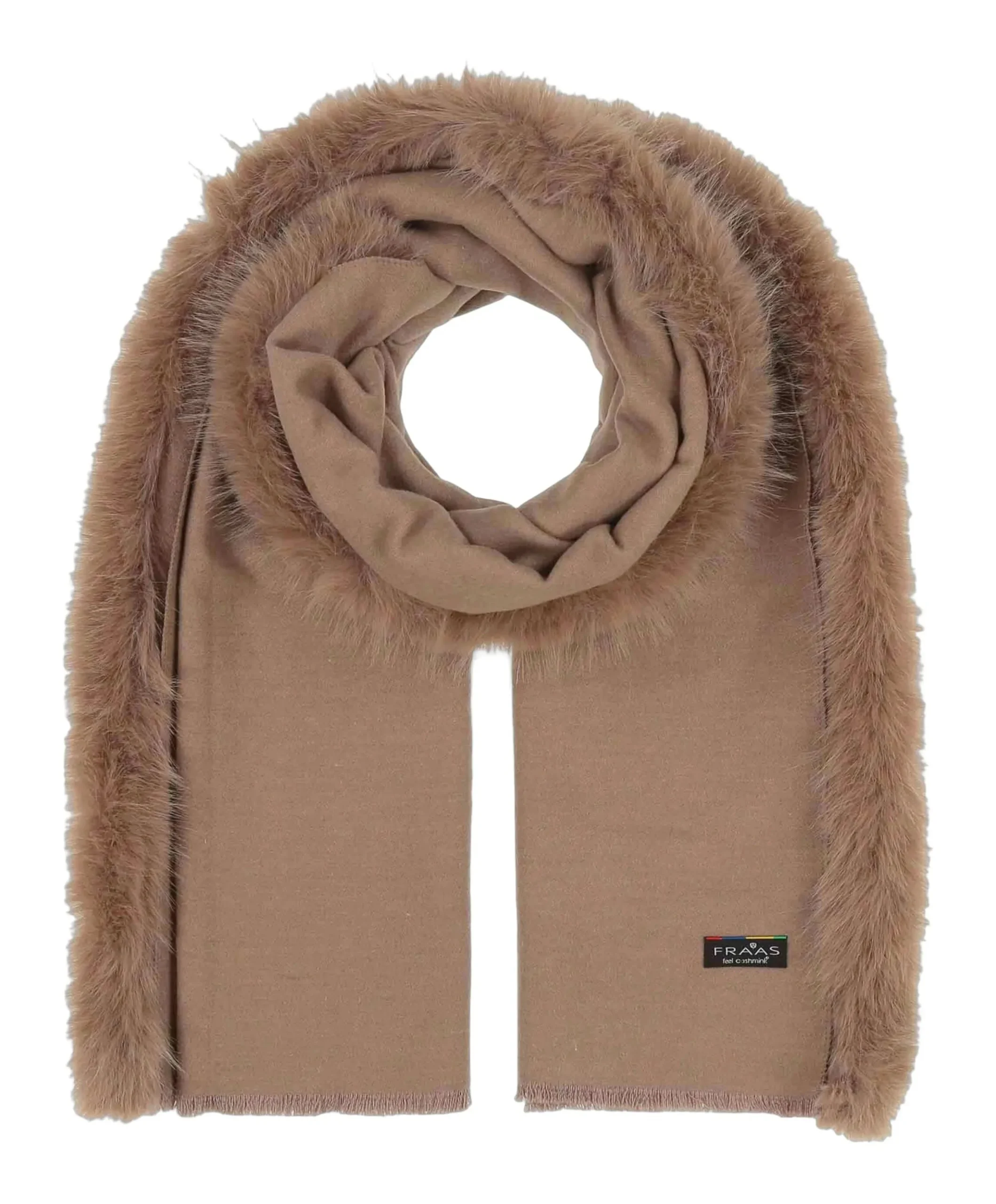 Dames sjaal beige
