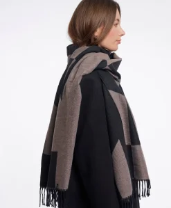 Dames sjaal beige