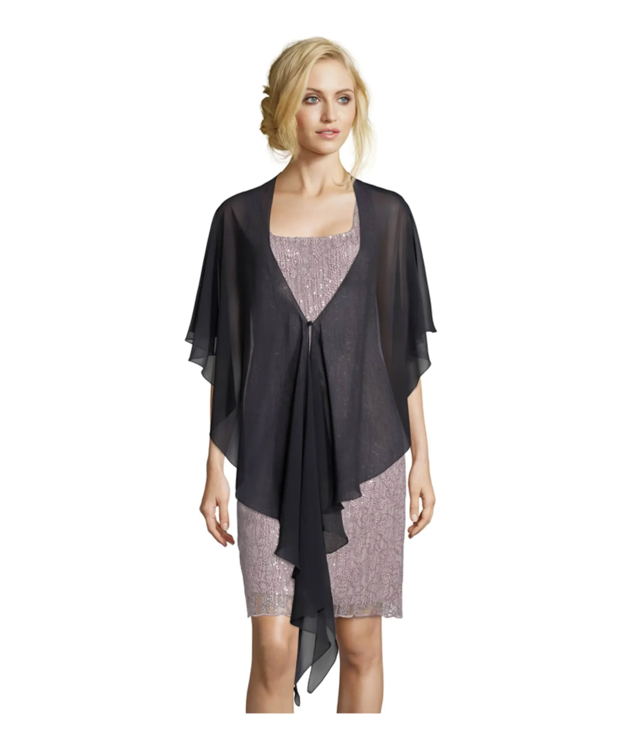 Dames sjaal blauw