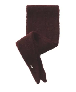 Dames sjaal bordeaux