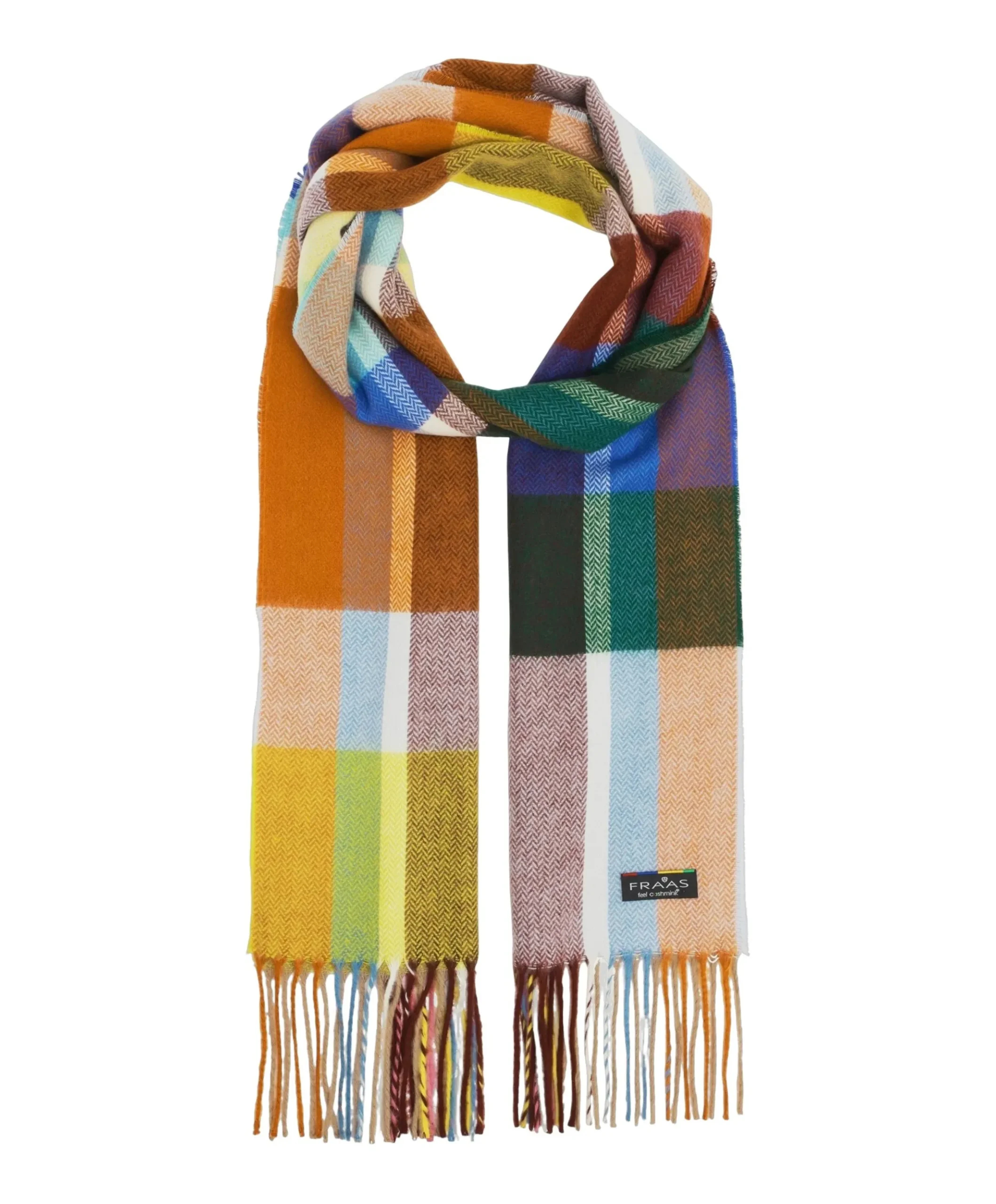 Dames sjaal multicolor